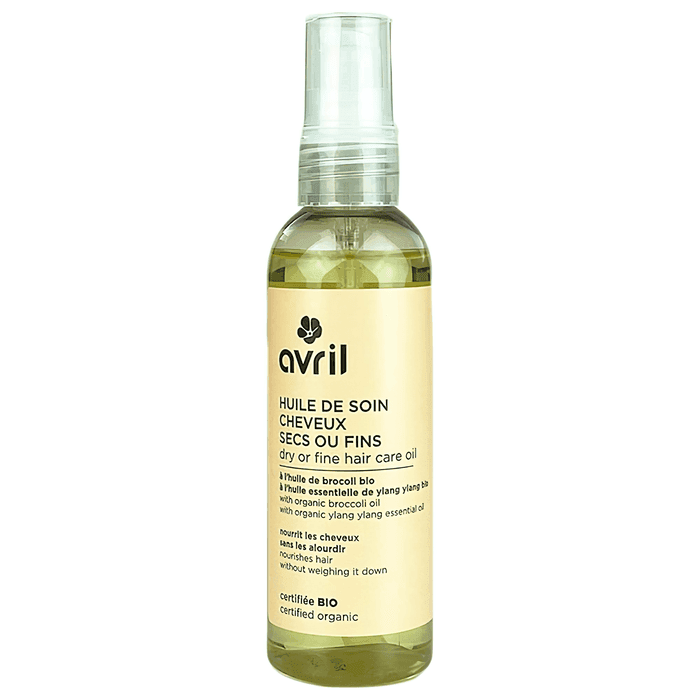Huile capillaire cheveux secs et fins Avril