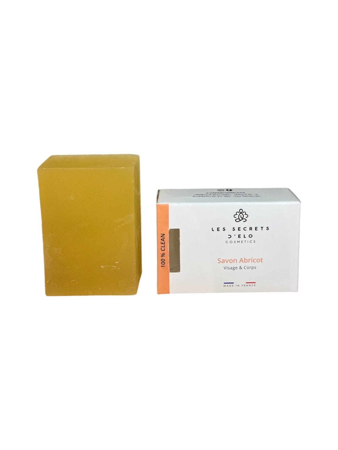 Savon Abricot Les secrets d'Elo