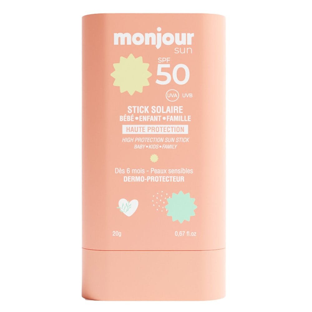 Stick solaire SPF50 Monjour