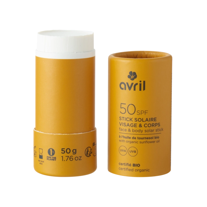 Stick solaire SPF50 Avril