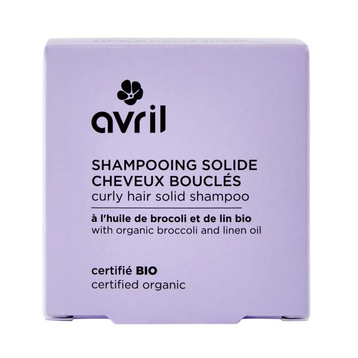 Shampoing solide cheveux bouclés Avril