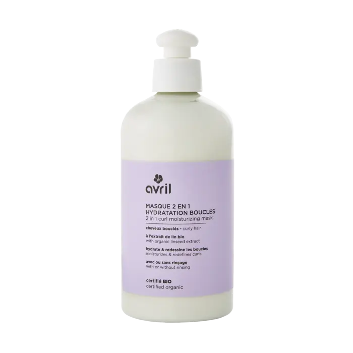 Masque 2 en 1 hydratation boucles Avril