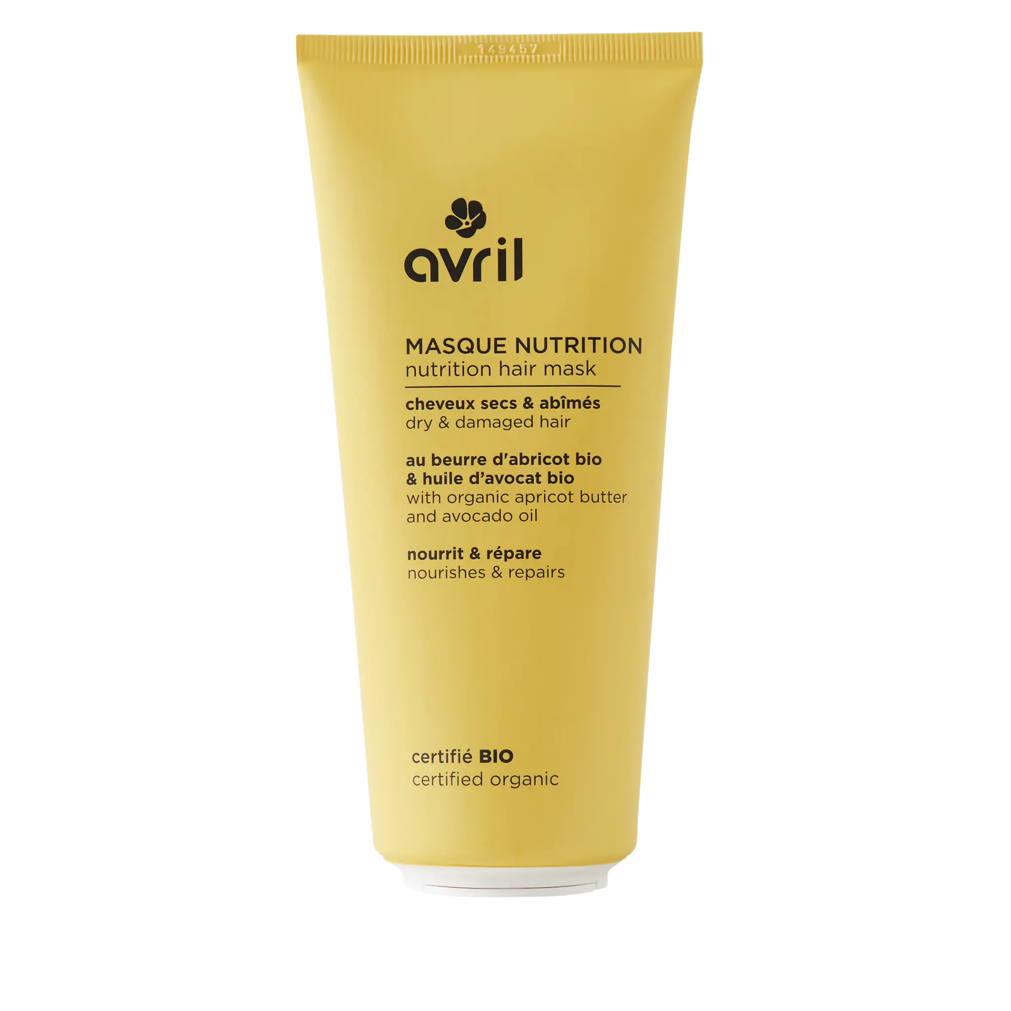 Masque nutrition cheveux secs & abimés Avril