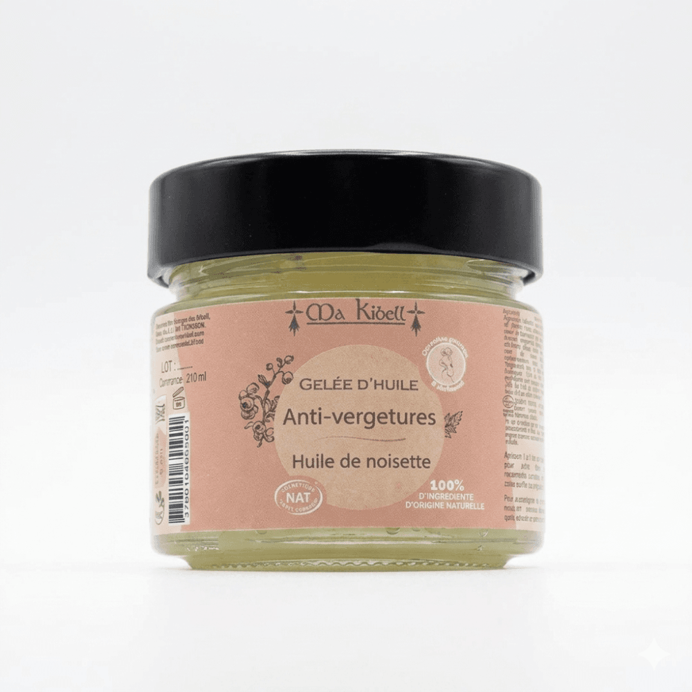 Gelée d'huile anti-vergeture Ma Kibell