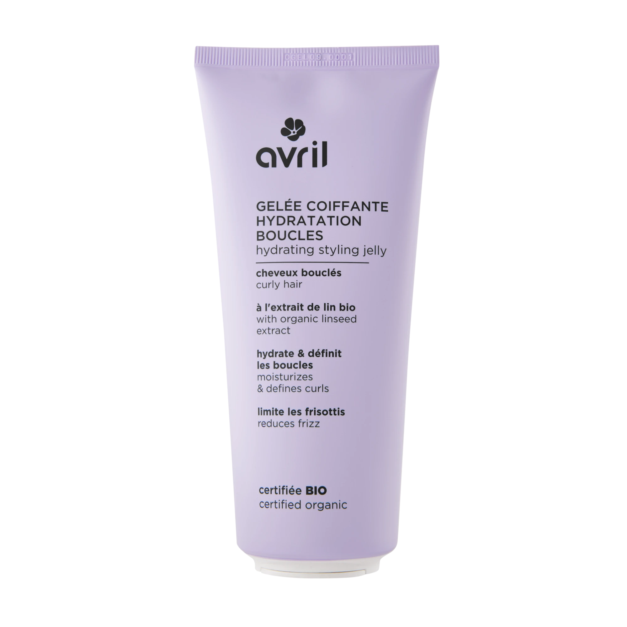 Gelée coiffante hydratation boucles Avril